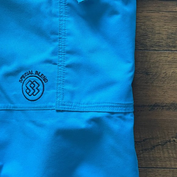 Special Blend Strike Insulated Snowboard Pants in Turquoise - Picture 5 of 7